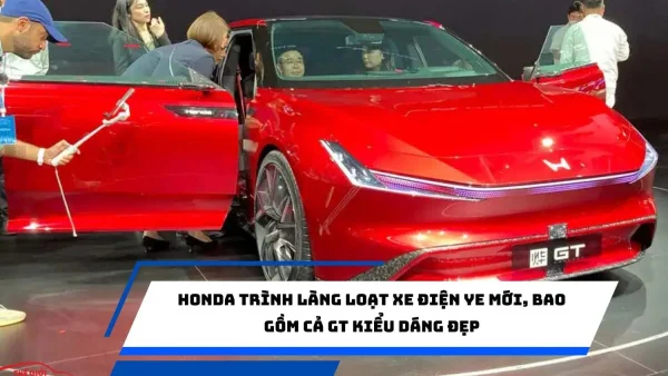 Honda trình làng loạt xe điện Ye mới, bao gồm cả GT kiểu dáng đẹp